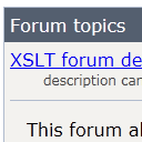 How to easily make animated forums using XSLT and Ajaxy