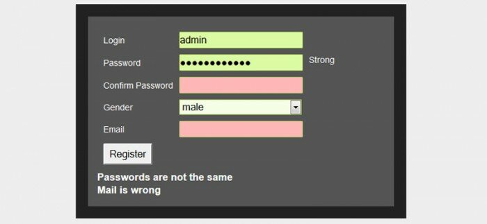 Form Validation with Javascript and PHP