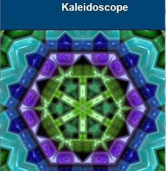 Creating Kaleidoscope