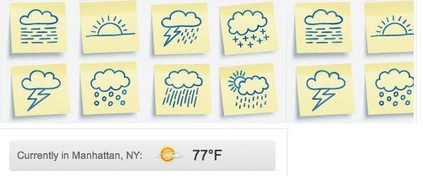 Weather to Your Site