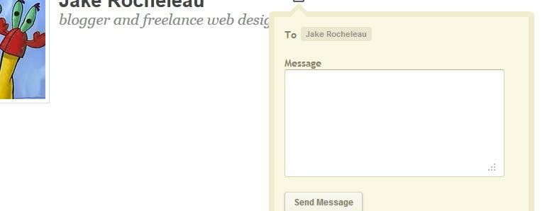 Developing a jQuery Private Messaging Modal Box