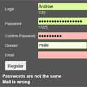 Form Validation with Javascript and PHP