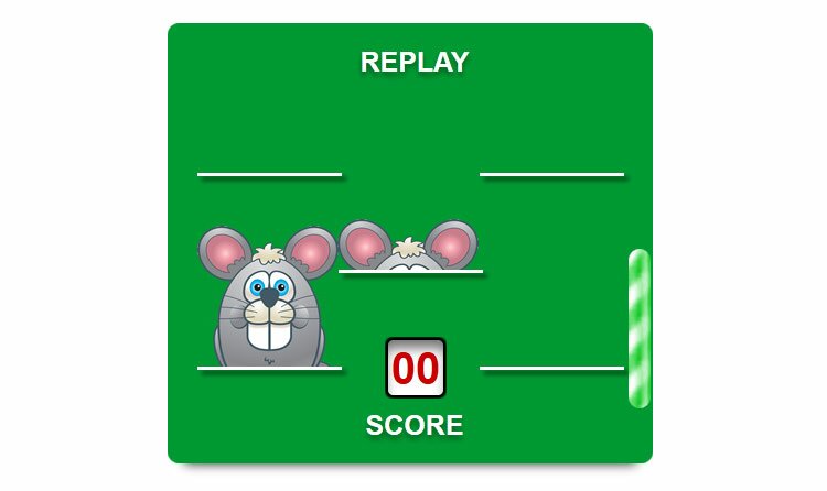 Whack-a-Rat - CSS only game