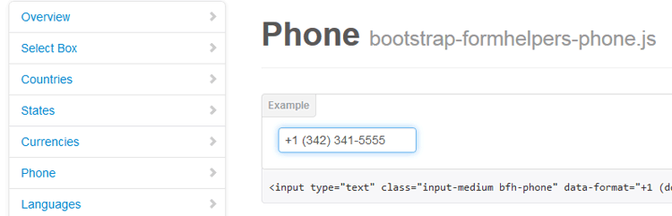 Bootstrap Form Helpers
