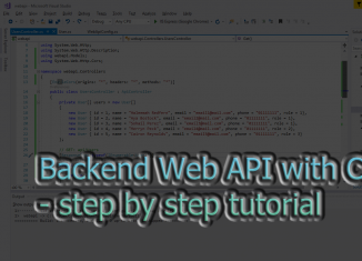 Backend Web API with C#